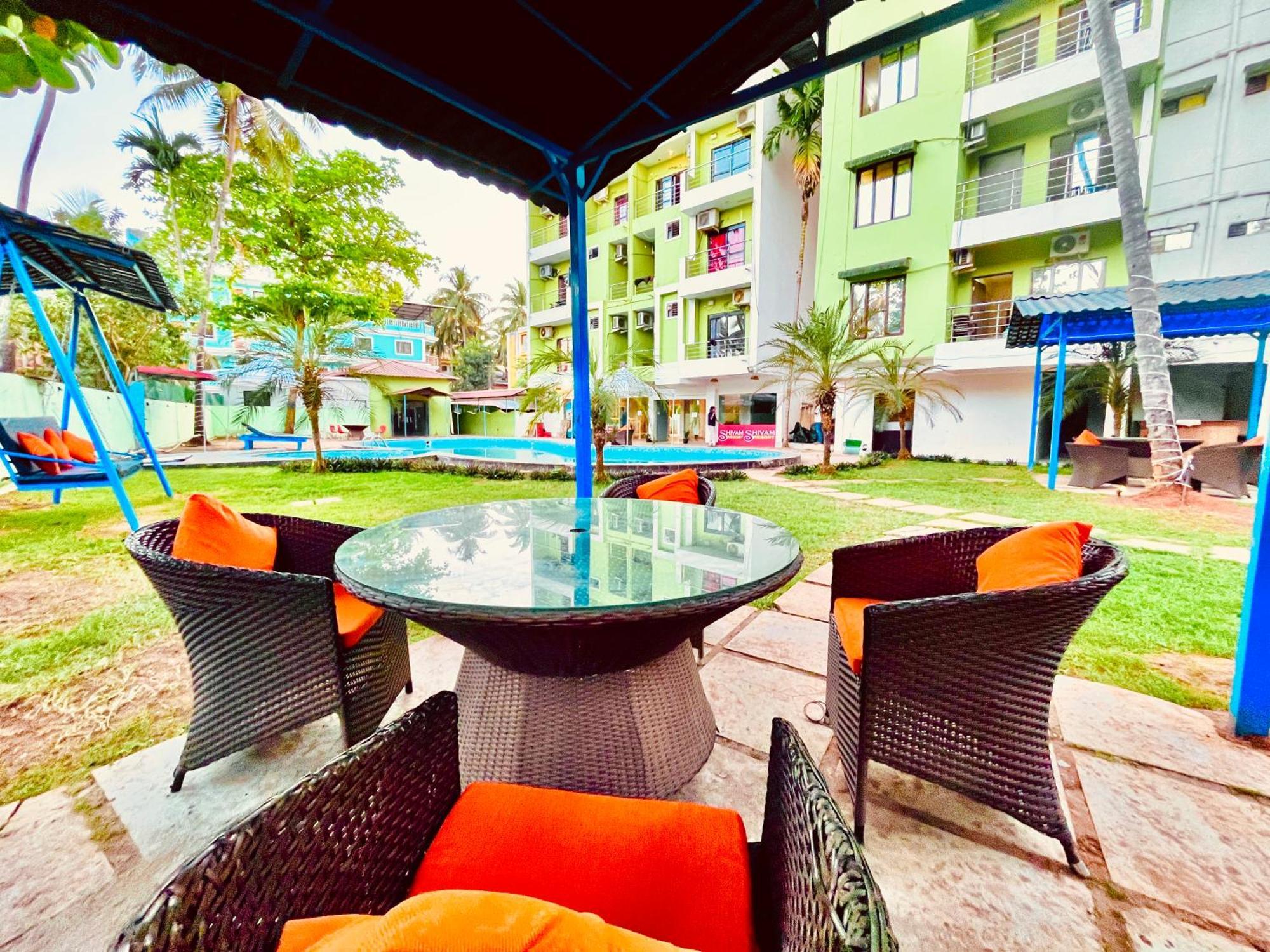 The Calagute Beach Resort By Shivam Resort 1 Km From Beach Candolim Εξωτερικό φωτογραφία