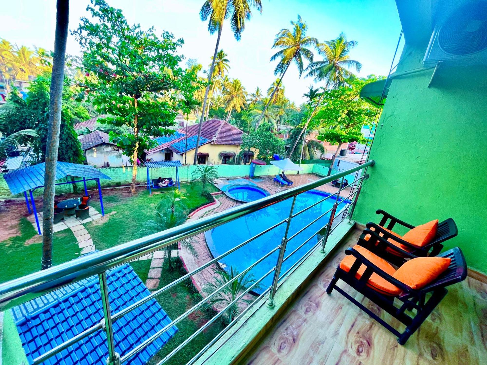 The Calagute Beach Resort By Shivam Resort 1 Km From Beach Candolim Εξωτερικό φωτογραφία