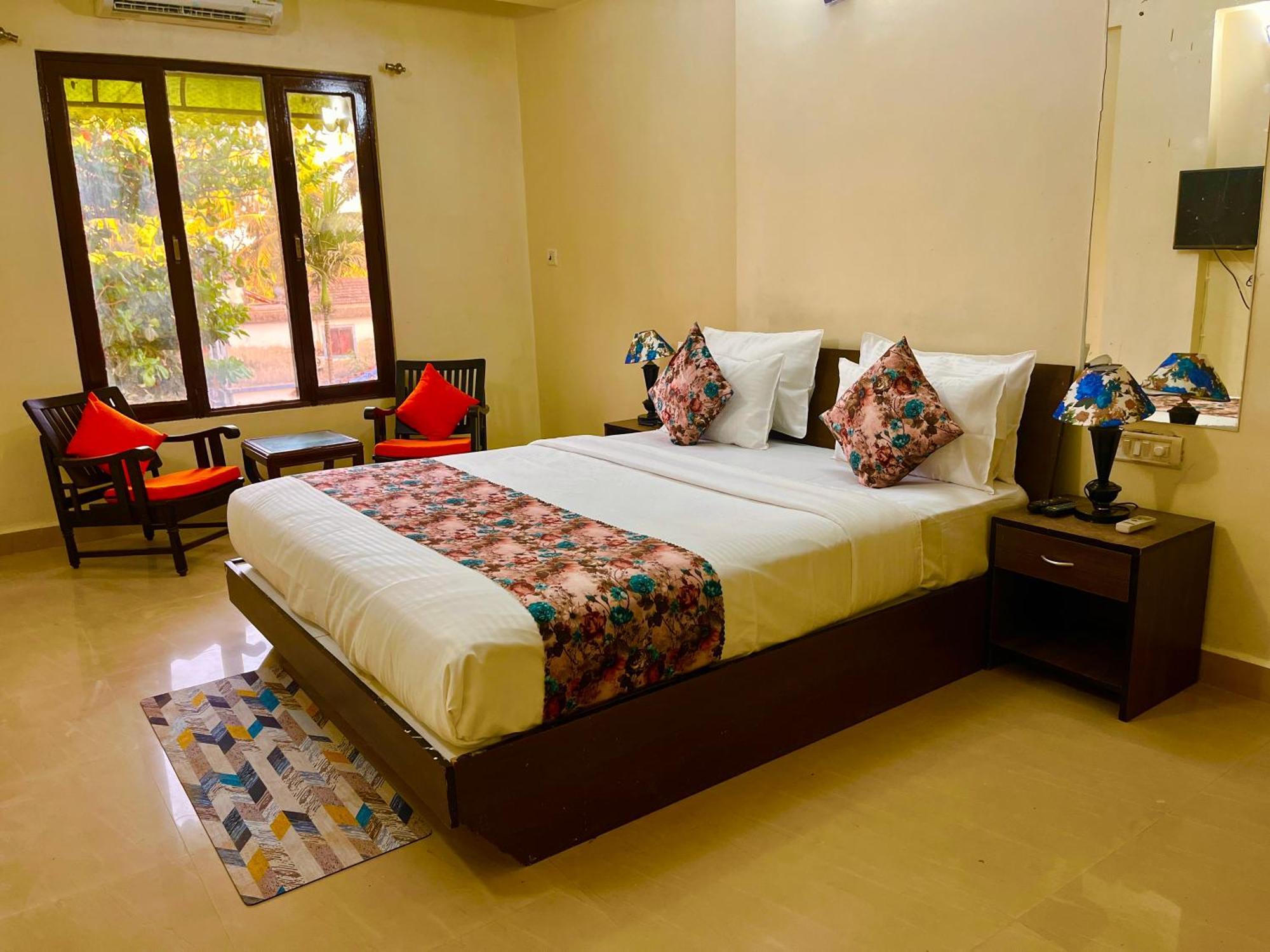 The Calagute Beach Resort By Shivam Resort 1 Km From Beach Candolim Εξωτερικό φωτογραφία